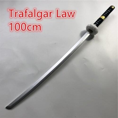 Cosplay Wooden Sword Weapon Roronoa Zoro Trafalgar Law Wood Ninja Knife Samurai Trafalgar D Water Law Sword Prop Toys