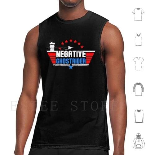 Negative Ghost Rider-Tank Tops Vest Sleeveless 2 2 Negative Negative Ghost Rider Buzz The Tower Tomcat F14