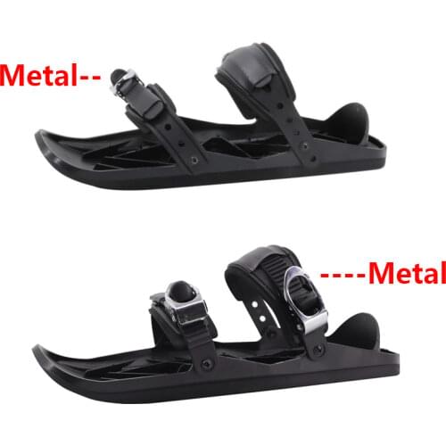 Mini Ski Skates Snow Shoes Mini Ski Skates for Snow The Short Skiboard Snowblades VIP Drop Shipping