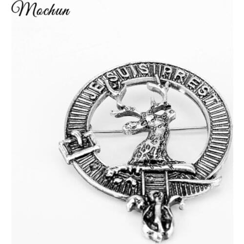 MQCHUN Vintage Antique Outlander Deer Pins Brooches AXL217