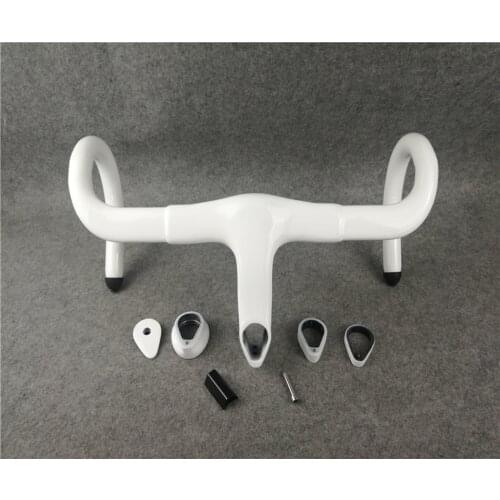 New UD Glossy/Matte Talon White CARROWTER carbon Handlebar with 28.6mm , 400/420/440mm*90/100/110/120mm for your selection