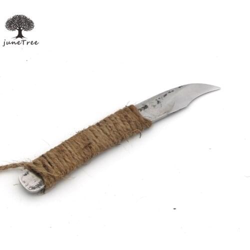 Junetree Leathercraft handmade High speed steels Stainless Steel Leather Cutting Knife Craft Tool style2 63 HRC