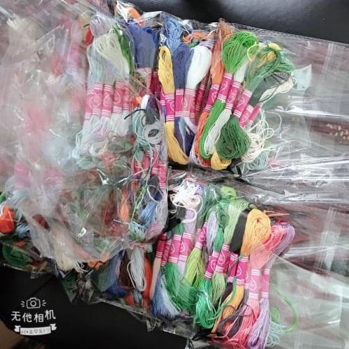 Oneroom 100% Cotton All Different Colors Embroidery Floss Thread / Cross Stitch Floss Thread Yarn
