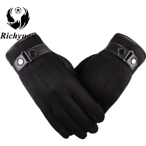 Richyuan Men's Autumn Gloves