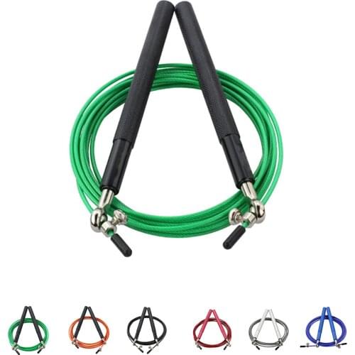 Speed Jump Rope Professional Skipping Rope Boxing Fitness Skip Workout Training Length Adjustment 3 Meters Sport Jump Rope