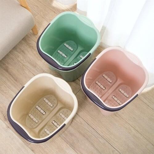 Foot Soaking Bucket Over Calf Home Foot Bath Health Care Heightening Foot Soaking Bucket Plastic Foot Soaking Artifact