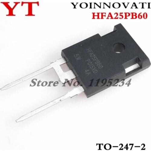 10pcs/lot HFA25PB60 600V 25A TO-247-2