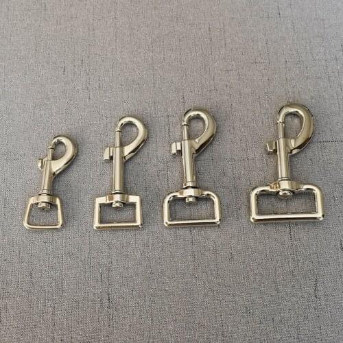 100 Pcs/Pack 15mm 20mm 25mm 32mm Silver Snap Hook Carabiner Seat Belt Buckle Hardware DIY Dog Leash Strap Lead Lock Clasp Sewing