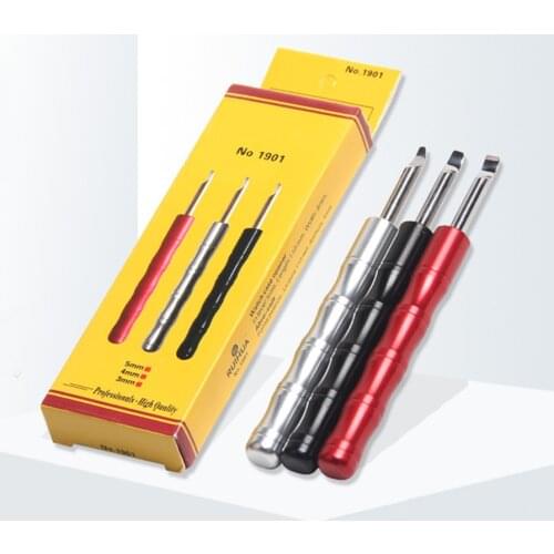 3PCS 3/4/5m Watch Repair Tool Kit Watch Case Opener Back Cover Remover Wathes Repair Tools Watch Accessories