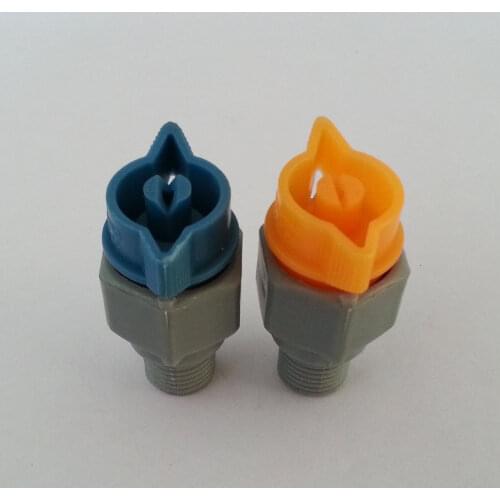 50 pcs/lot ) 1/4" flat fan nozzle full cone nozzle Plastic quick release PCB etcher nozzle