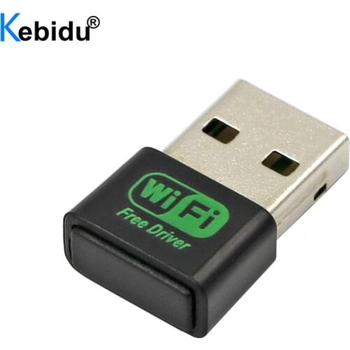 Free Driver Wireless USB WiFi Adapter 150Mbps Wi-Fi Dongle For PC Computer USB Ethernet 2.4G Network Card Antenna Wi Fi Receiver