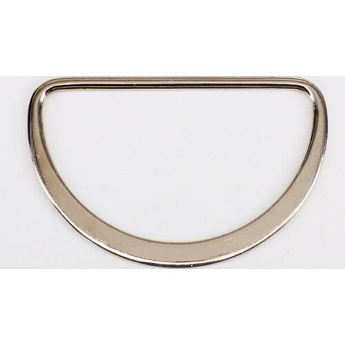 20piece 59mm Silver Metal Alloy Big D Ring Belt Buckle for Backpack Straps Luggage Fasteners Sewing Hooks Clips K409