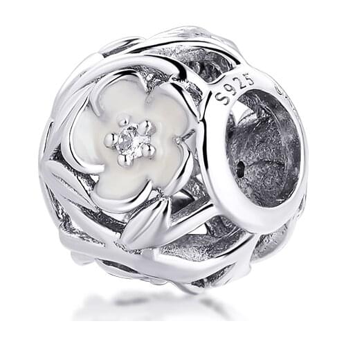 Beads fit for Pandora Bracelets Abstract spacer charms 100% 925 Sterling Silver Jewelry Free Shipping