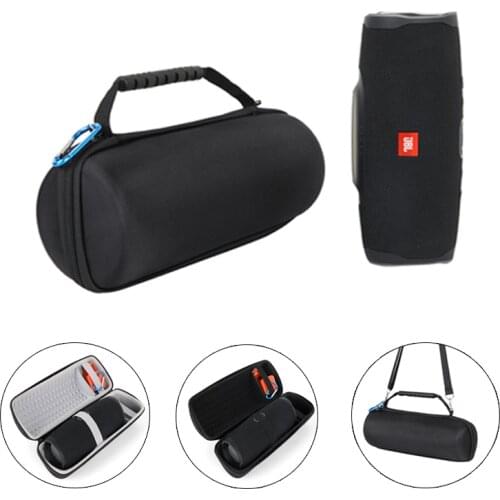 EVA Hard Travel Case for JBL Charge 4 Portable Bluetooth Speaker Protective Carrying Storage Bag Fits USB Cable and Charger