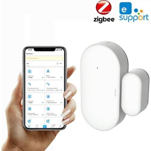 EWeLink Smart ZigBee 3.0 Home Door Window Contact Sensor Detector Open/Close Alarm APP Remote Control