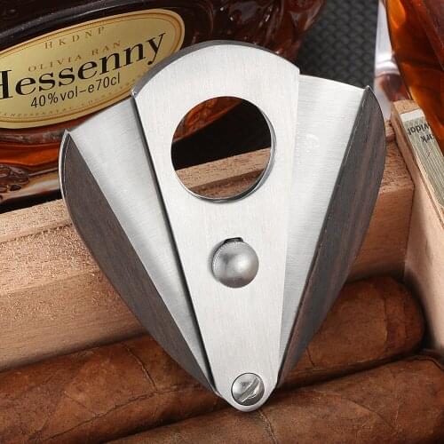 GALINER Guillotine Cigar Cutter Classic Stainless Steel Scissors knife New Sharp Cutter Coupe Cigar Scissors Smoking Accessories