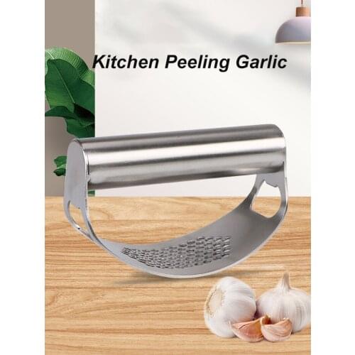 Multifunctional Kitchen Garlic Press Stainless Steel Bottle Opener Domestic Hand Ginger Garlic Masher Kitchen Tools