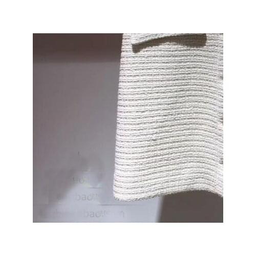 2018 Autumn and Winter New Urban Lady Style Metal Buckle Texture Half A-line Skirt