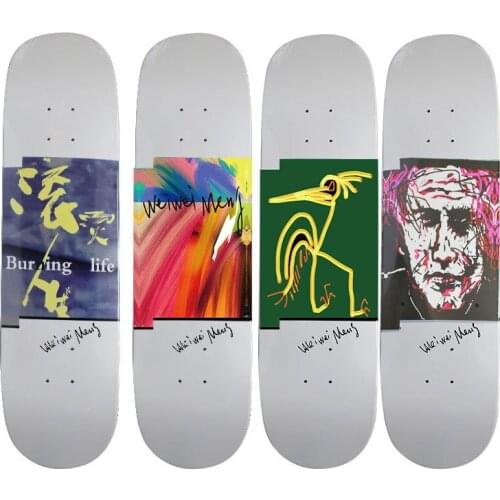 Maple four-wheel double tilt professional four-wheel skateboard surface customization beginner adult teenager skateboard