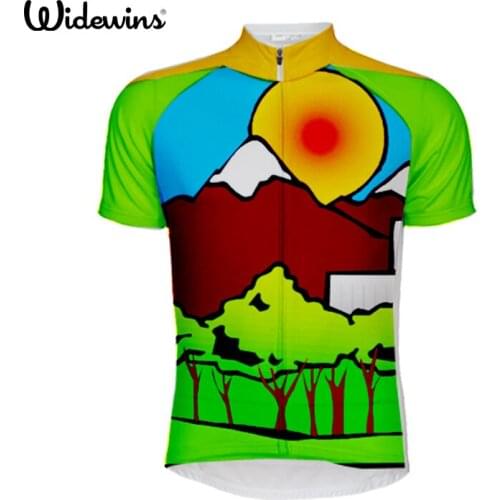 Widewins Farfax 2017 Quick Dry Cycling Jersey Summer MTB Bicycle Clothing Ropa Maillot Ciclismo Bike Clothes Wear 7074