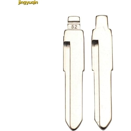 10pcs jingyuqin Remote Key Blank For Lada Renault Megan Dacia Clio Duster KD VAC102 VA2 HU83 No.53 No.54 No.58 #72 #73 #152 #153