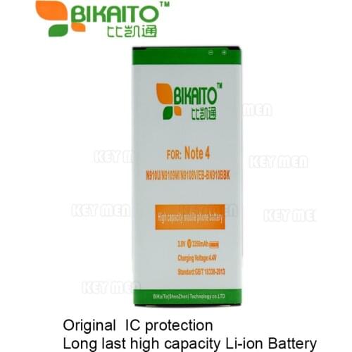 For Original Samsung Note 4 Battery 3350 mAh High Capacity N9100 N910F N910H N910S N910U N910L Battery