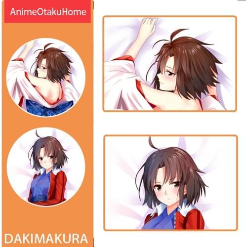 Anime Kara no Kyoukai Ryougi Shiki Sexy Lovely Girl Throw Pillow Cover Hugging Pillowcase Otaku Bedding Dakimakura Pillow Case