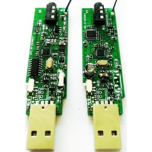 UHF wireless digital audio transmitter transceiver module long-distance lossless audio transmission instrument