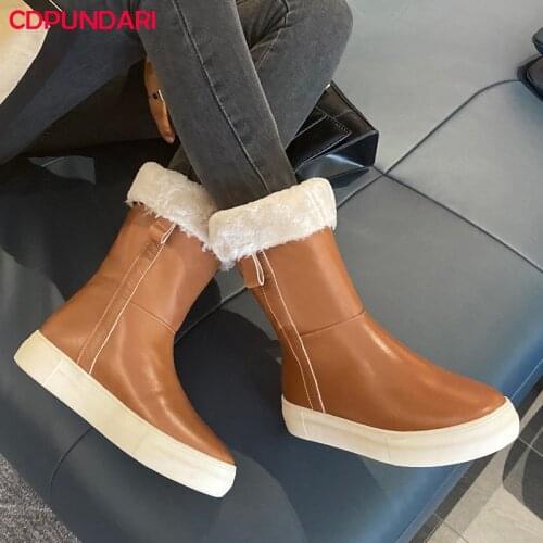 Женские зимние сапоги CDPUNDARI China At AliExpress