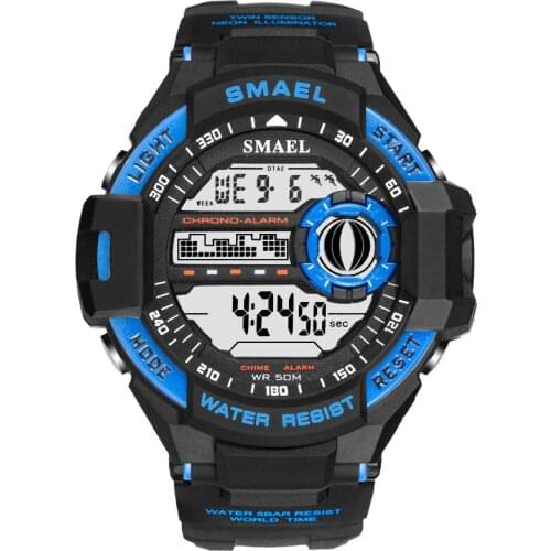 SMAEL Men Watches Top Brand Luxury Men Led Digital Watches Big Dial Men Sports Watches Mens Watches 1516B relogio masculino