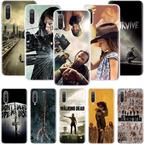 The Walking Deads TV Phone Case For Xiaomi Mi Note 10 11 9 8 10T 9T CC9 A1 A2 A3 5X 6X Pocophone F1 X3 F2 Pro Lite Coque Cover