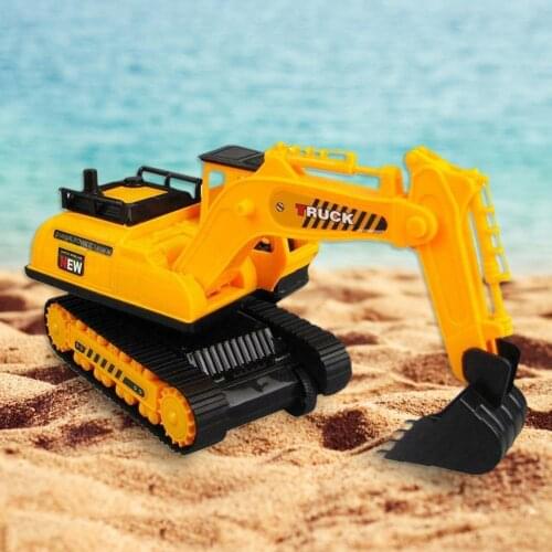 Remote Control Excavator Toys For Boys Engineering Cars Toys Control Gifts Electric Excavator Remote For Children Resistant V3U6