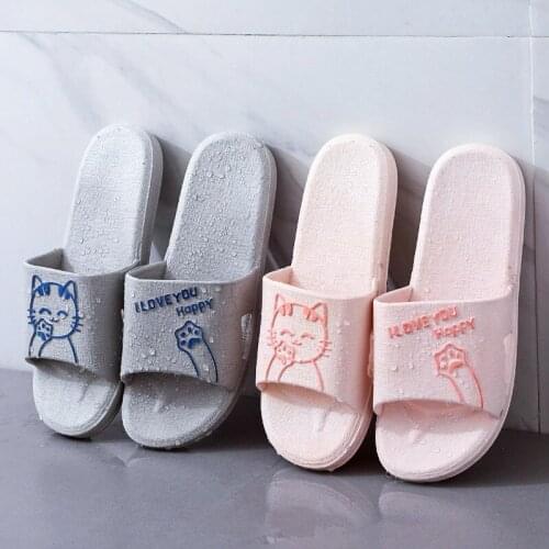 New summer slippers, ladies, indoor, non-sliding, mens bathroom, shoes, mens cool slippers