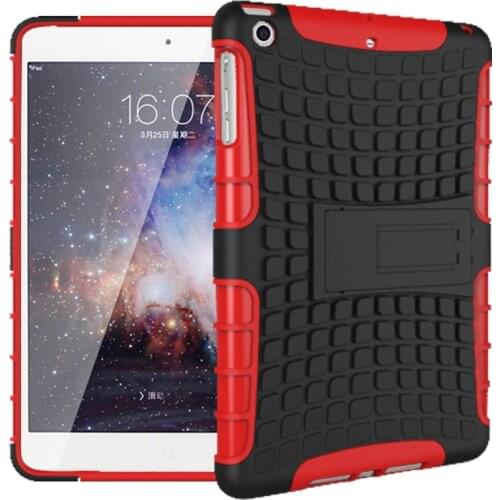 Shockproof Case For Apple iPad Mini 2 Case For IPad Mini 1/ Mini 3 Cover TPU +PC Stand Armor Strong Protective Shell Tablet Case