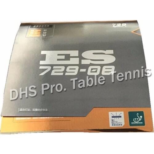 RITC 729 729-08 ES (Loop + Attack ) Pips-In Table Tennis (PingPong) Rubber With Sponge NEW VERSION