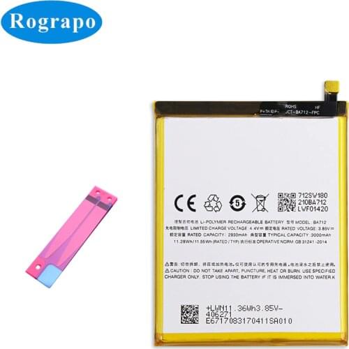 Rograpo Meizu M6s Phone Batteries