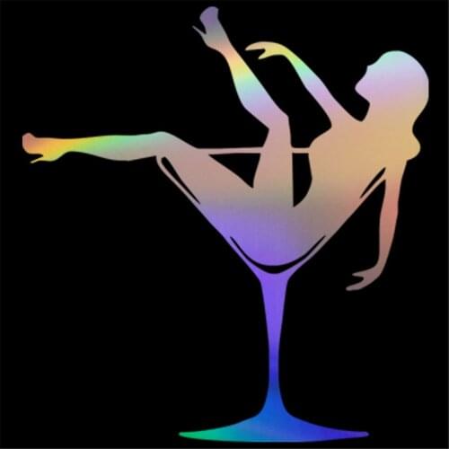 Car Sticker laptop Glass Truck Decor Vinyl Auto Window Sexy Girl In Glass Decal Home Auto Gift