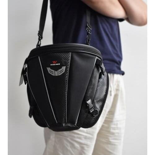 Cycling bag Multifunctional Reflective Motorcycle Bag Rear Seat Bag Case Shoulder Bag Handbag bicycle accessories