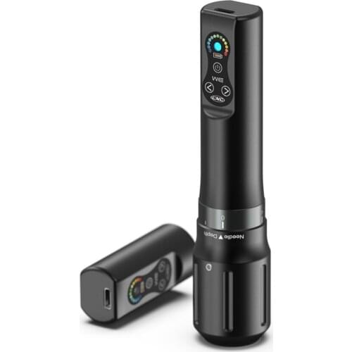 CNC Luxury Quality Rotary Pen Battery Tattoo Machine Wireless Strong Motor with 2 Batteries