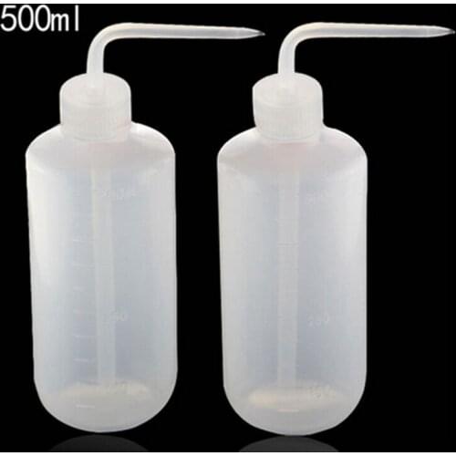 High quality 3pcs 500ML squeeze Plastic Tattoo Accessories white Spray Bottle yuelong tattoo Supply