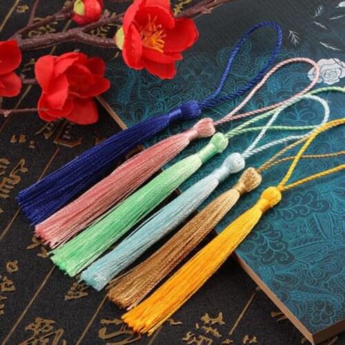 20PCS Style Curtain Tassel Polyester Big Silk DIY For Crafts Curtain Accessories