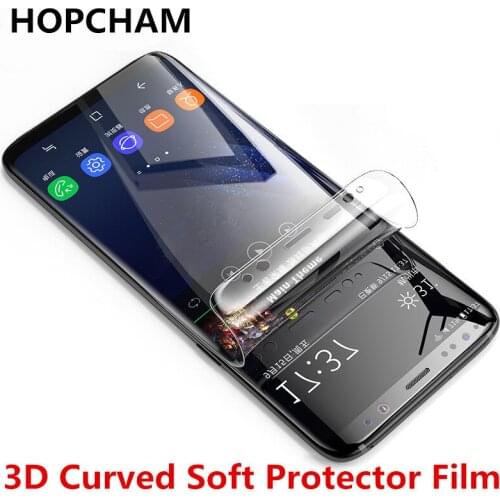 3D Full Curved Soft Screen Protector For Samsung Galaxy S9 plus S7 S6 edge Plus Note 8 Protective PET (Not Tempered Glass ) Film