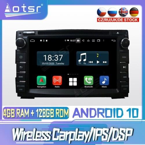 Android 10 PX6 128G For KIA CEED 2006 - 2013 Carplay DVD GPS Navigation Auto Radio Stereo Video Multimedia Player HeadUnit 2din