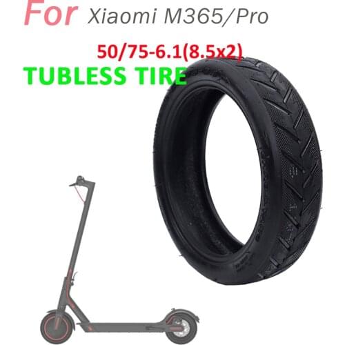Tubeless Tire Durable Tyre Valve&Cap Included For Xiaomi Mijia M365 Pro Electric Scooter Replacement Parts Accessory