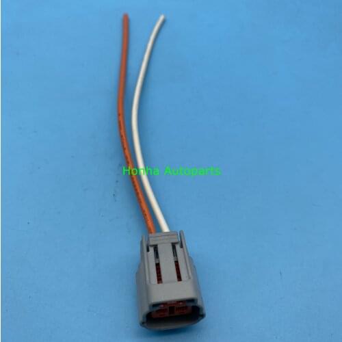 Free shipping 10/20/50/100pcs 2 Pin 2.2mm female Auto Motorcycle Electronic Wiring Connector 6189-0176 wire harness