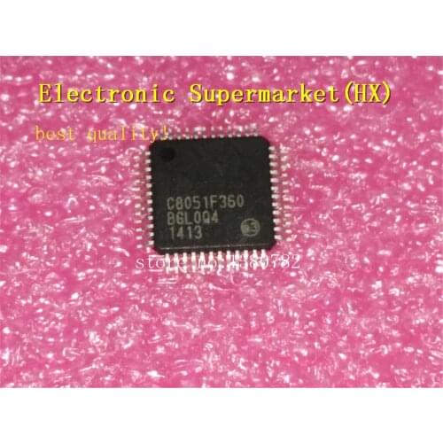 Free Shipping 10pcs/lots C8051F360 TQFP-48 New original IC In stock
