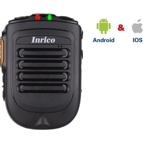 Camoro Zello Mini Speakers B02 Wireless Microphone PTT Android IOS Walkie Talkie Microphones Portable Bluetooth Speaker