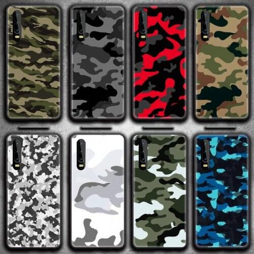 Camouflage Pattern Camo military Army Phone Case for Huawei P20 P30 P40 lite E Pro Mate 40 30 20 Pro P Smart 2020