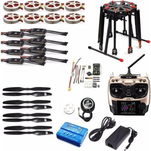 DIY GPS Drone Tarot X8 TL8X000 8-Axis Folding Frame 350KV 40A PX4 32 Bits Flight Controller Radiolink AT9S Transmitter F11270-D