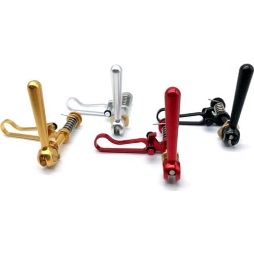 LITEPRO Titanium Alloy Superlight Folding Bike Screw Rod Seatpost Clamp with Hook